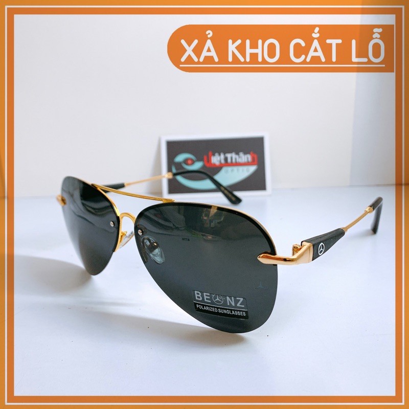 XẢ KHO NGHỈ TẾT ❤️ Kính Mát Nam Kiểu Dáng Phi Công Mắt Phân Cực Polazied BENZ | BigBuy360 - bigbuy360.vn