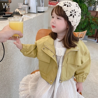 Áo Khoác Da Thời Trang Dành Cho Bé Gái