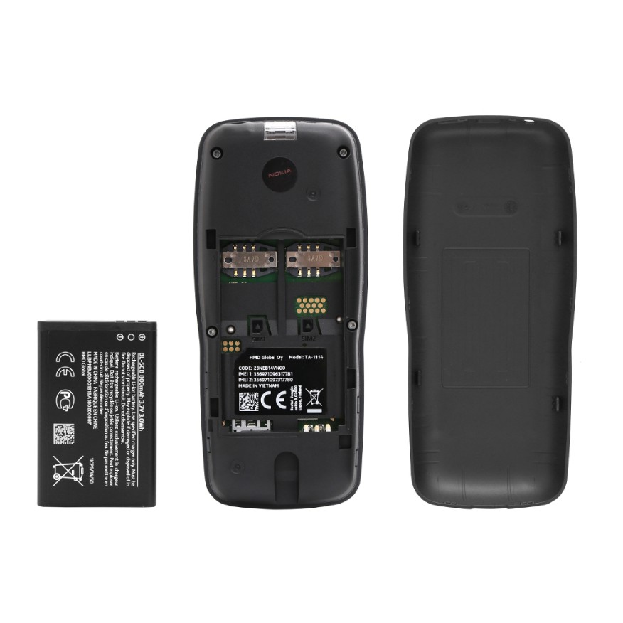 Điện thoại Nokia 106 (2018) Dual Sim ( 2sim ) - Hàng chính hãng