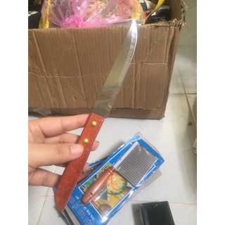 dao cán gỗ cắt trái cây