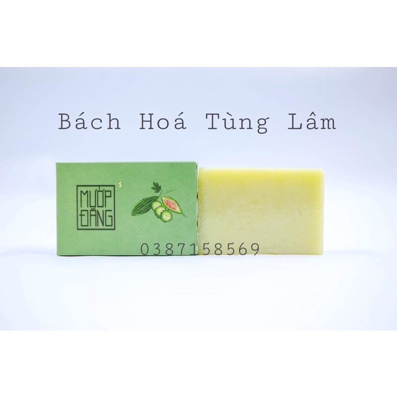 Xà Bông Sinh Dược Organic Chiết Xuất Từ Thiên Nhiên Giảm Mụn Mờ Thâm Sáng Da Đủ 10 Loại (Mướp Đắng, Nghệ, Mật Ong, ...)