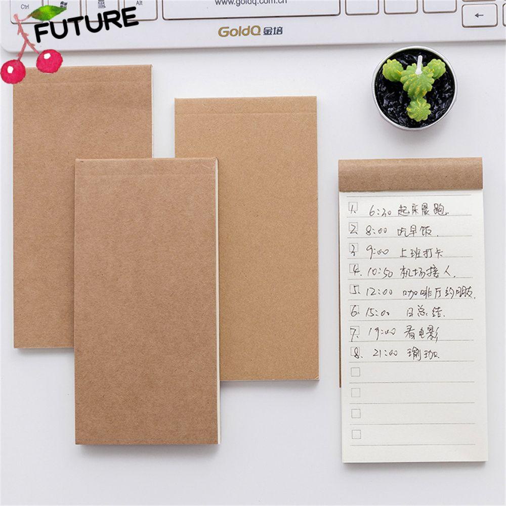 Sổ Tay Giấy Kraft Thiết Kế Đơn Giản Tiện Dụng Cho Học Sinh/ Văn Phòng