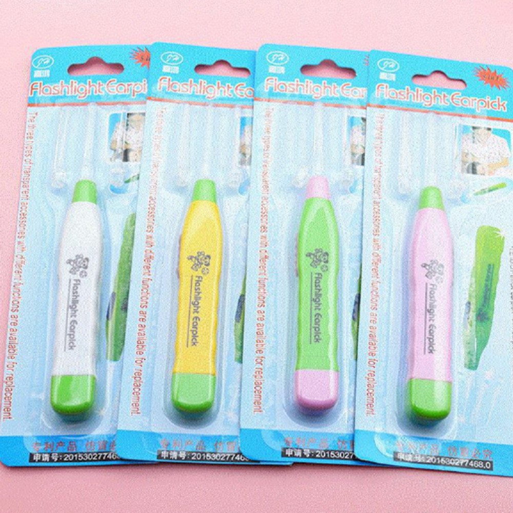 [XẢ KHO] Lấy ráy tai trẻ em có đèn chiếu sáng - RiBi Shop