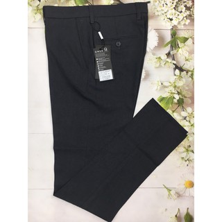 QUẦN ÂU NAM OWEN MỚI NHẤT 2020 KẺ CARO XÁM ĐẬM QD20671