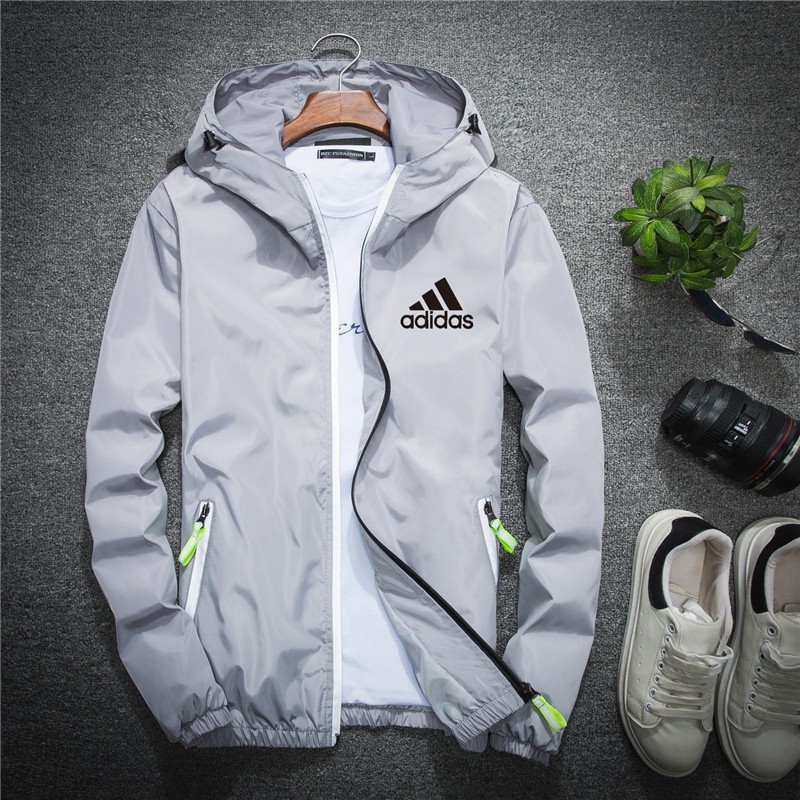 Áo Khoác Thể Thao Adidas Chống Gió Thời Trang Xuân Thu 2019 Cho Nam Size 7xl