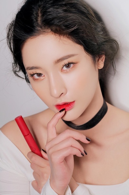 Son 3CE- SON KEM LÌ 3CE VELVET LIP TINT #BEST EVER - Đỏ Thuần