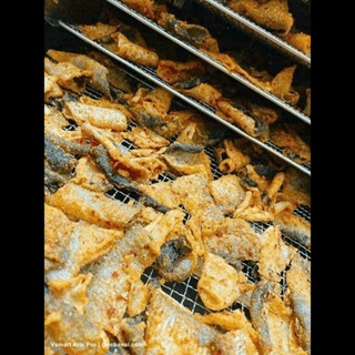 Da Cá Lắc Trứng Muối 250gr
