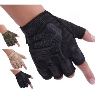 Găng Tay Nam Mechanix Mpact (MP2) Cụt Ngón- Găng Tay Thể Thao, Tập Gym, Đi Phượt
