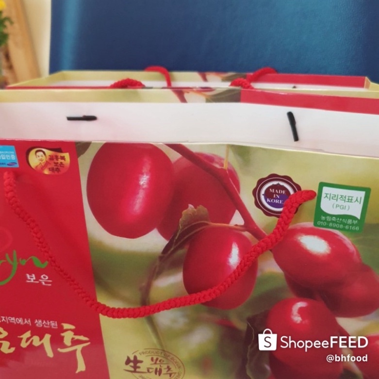 Táo Đỏ Han Quoc Loại 1Kg Có KÈm Hộp + Túi Sách .ĐT.LV