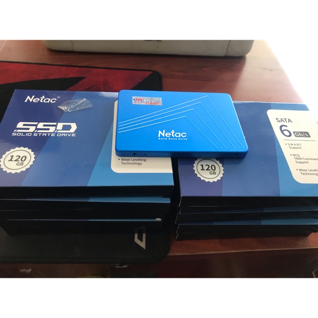 Ổ cứng ssd Netac/Eekoo 120gb Sata3 chính hãng sử dụng cho pc và laptop