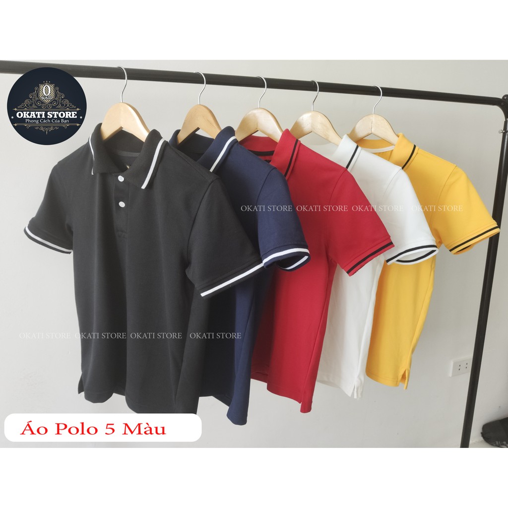 Áo Polo nam trơn , áo phông nam có cổ chất cá sấu POLO PLC001 | BigBuy360 - bigbuy360.vn