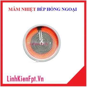 Mâm nhiệt 2 chân bếp hồng ngoại