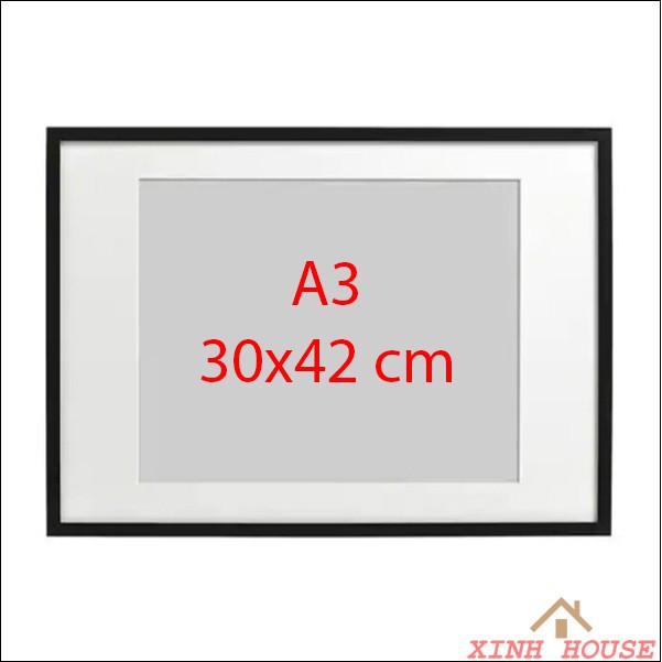 Khung ảnh A3 trơn kích thước 30x40cm | BigBuy360 - bigbuy360.vn