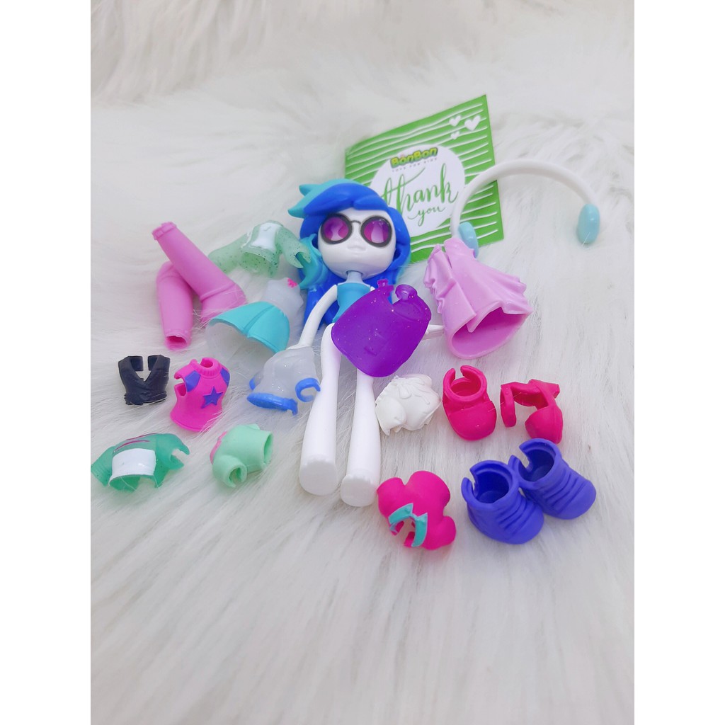 Set 1 búp bê Pony (MẪU SỐ 2) + phụ kiện đáng yêu (HÀNG XUẤT DƯ XỊN)