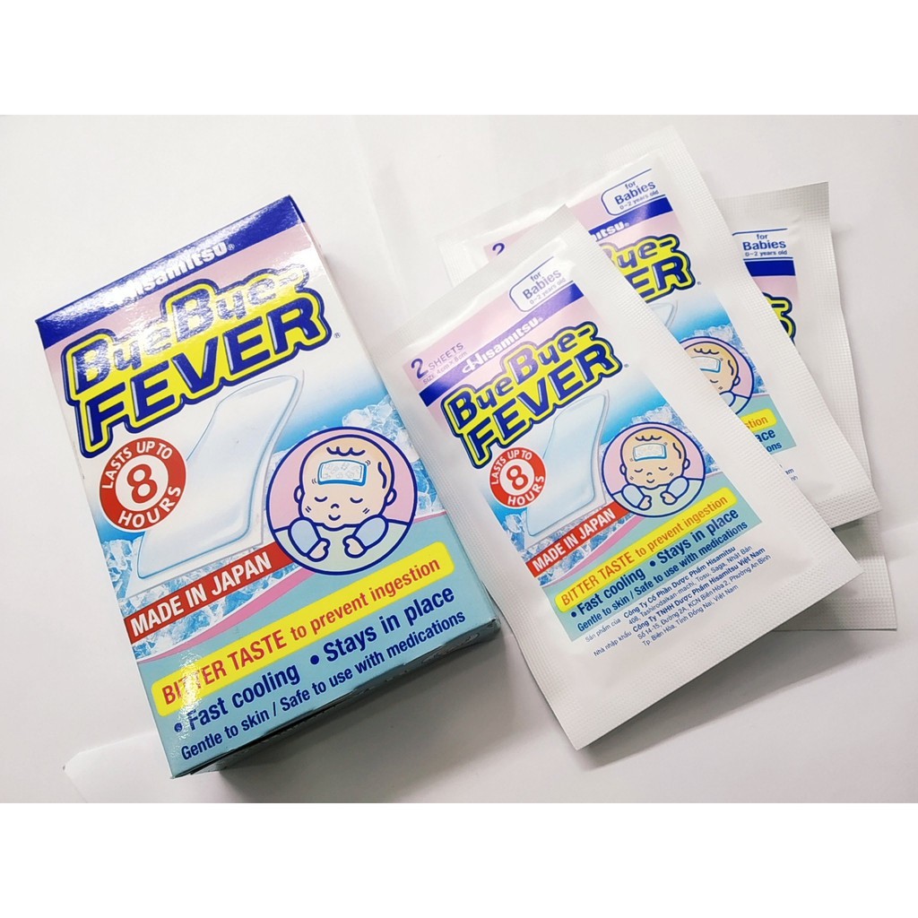 Miếng dán hạ sốt Bye Bye Fever