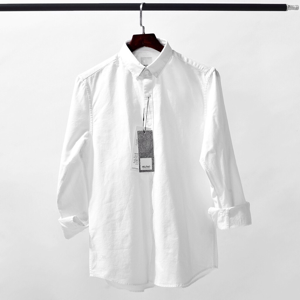 Áosơ mi nam oxford chính hãng chất cotton kiểu hàn quốc