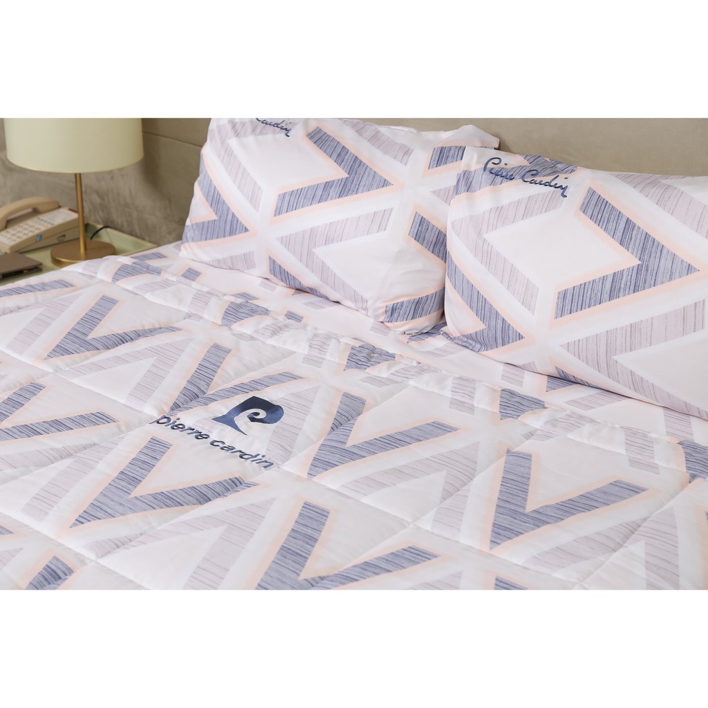 Bộ Drap Gối Chữ V Tencel Silky Pierre Cardin PCABDTF004