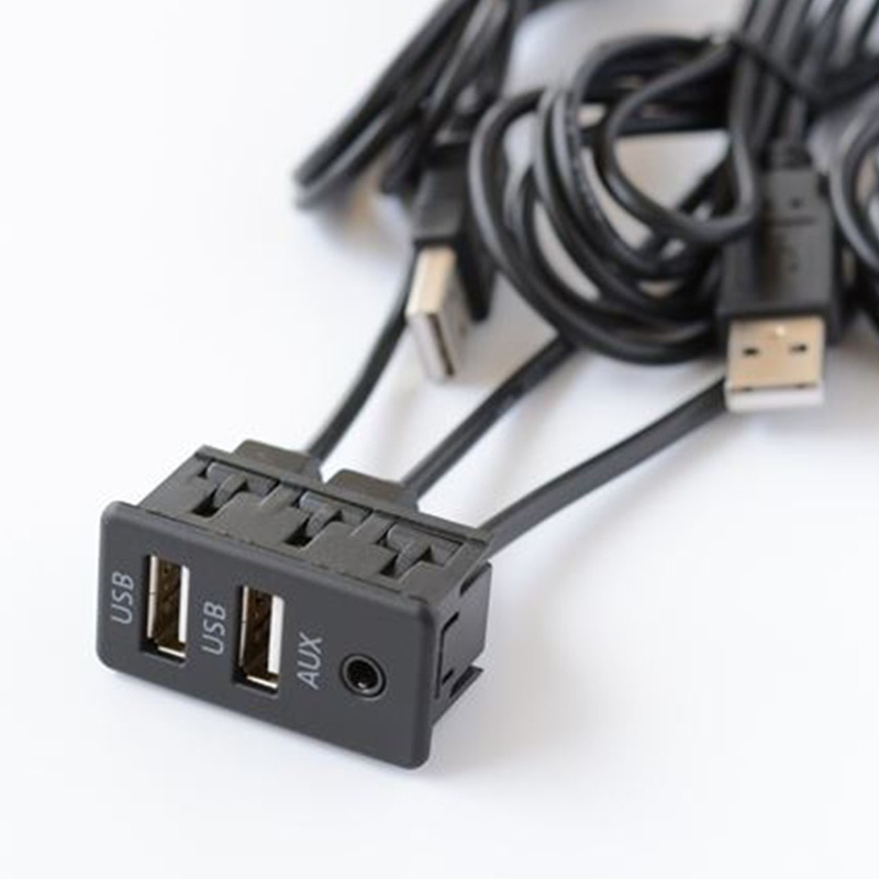 Cáp Nối Dài Cổng USB 3.5mm AUX Chuyên Dụng Cho Xe Hơi / Tàu Thuyền / Xe Máy