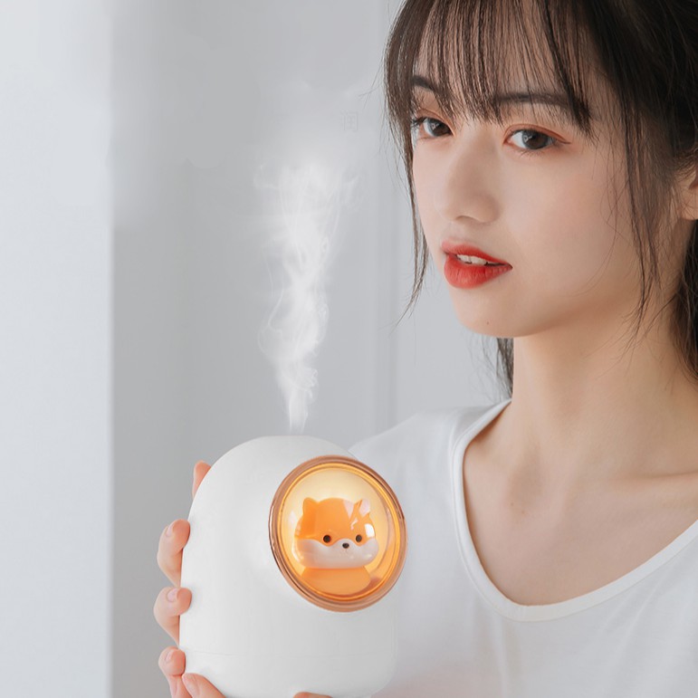 Máy phun sương máy phun tinh dầu chú chó shiba cực đẹp và chất lượng cao