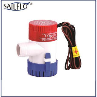 Máy bơm chìm, bơm hồ cá, bơm đáy tàu thuyền... 12V DC 1100GPH