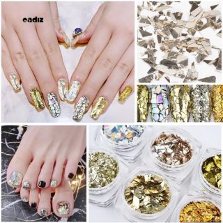 Set 6 hủ nhủ sequin trang trí móng