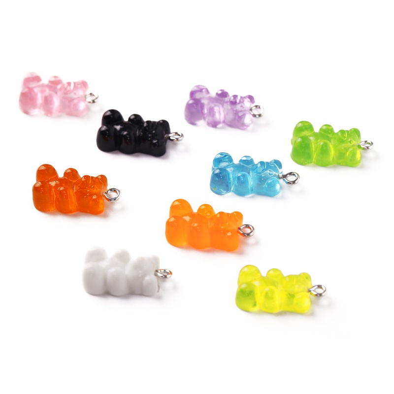 Set 50 Phụ Kiện Làm Đồ Trang Sức Màu Sắc Ngọt Ngào