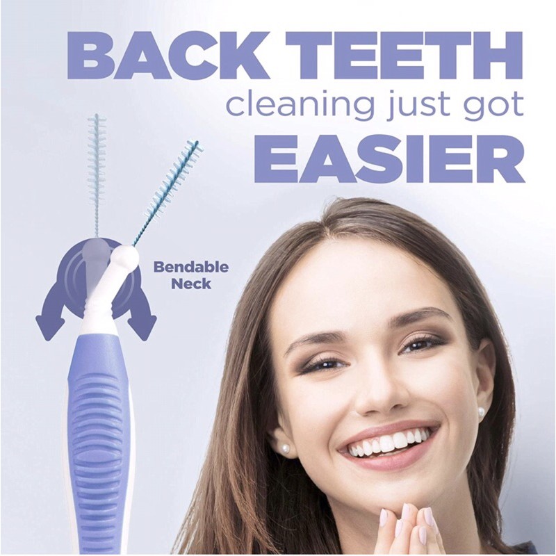 Tăm nha khoa Sunstar GUM ProxaBrush vĩ 10 cây Hàng Mỹ chính hãng
