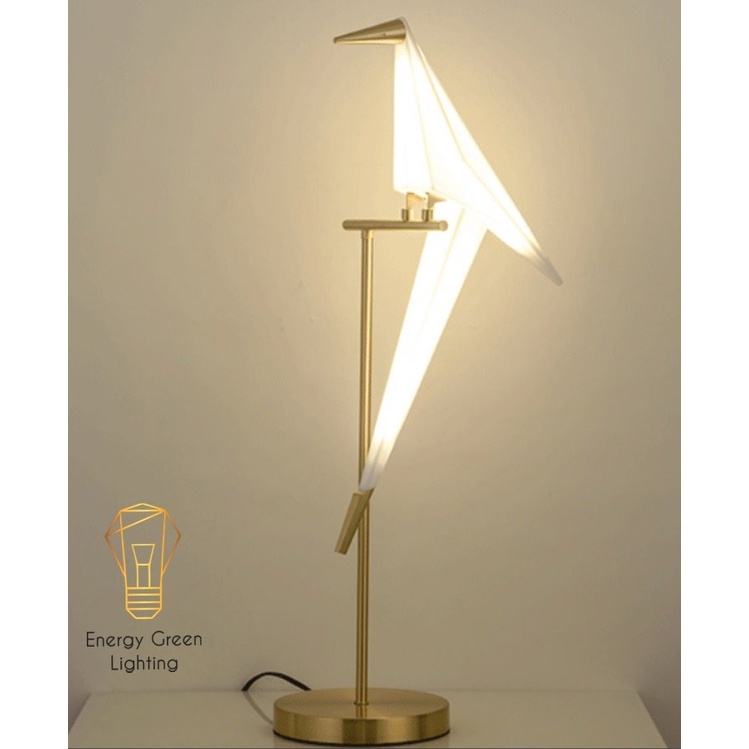 Đèn Cây Đứng Chim Hạc Cao Cấp  Energy Green Lighting DB-C1 - Cao 82cm  - Trang Trí Phòng Khách,Phòng Ngủ,Đọc Sách