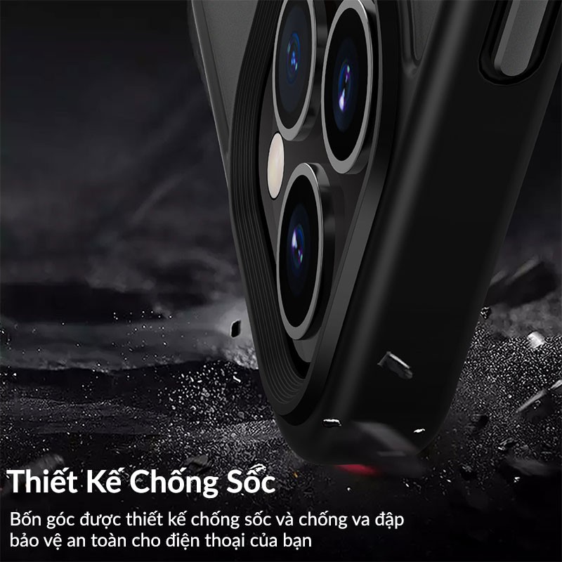 Ốp Lưng Likgus Tuan Series Chống Sốc, Viền Màu, Phủ Mờ Chống Ố Vàng, Dùng cho iPhone 12, 11/11Pro, X/XS, Xsmax | BigBuy360 - bigbuy360.vn