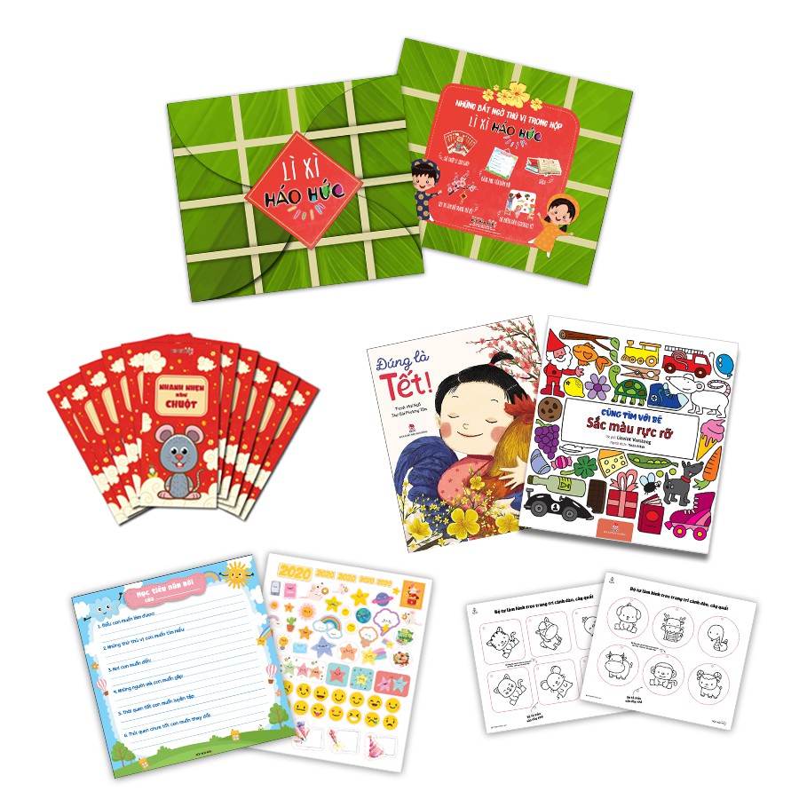 Combo sách - Set lì xì 0-3 tuổi
