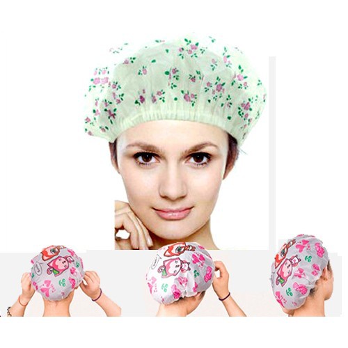 Mũ Chụp Đầu Bảo Vệ Tóc Khi Tắm Chống Thấm Nước Dễ Dùng Thoải Mái Khi Sử Dụng - HT222
