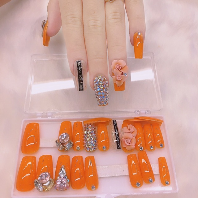 Nail giả thiết kế móng tay giả 24 móng