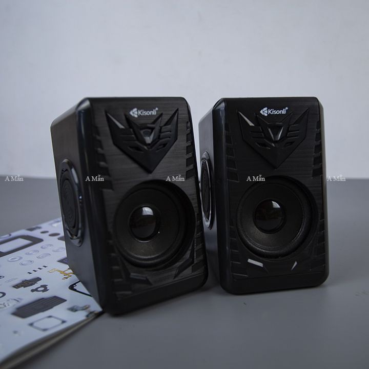 Loa Vi Tính Kisonli T-008A - Jack 3.5mm và USB