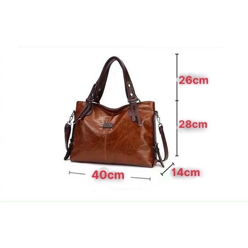 [DỌN KHO - XẢ LỖ ] Túi xách công sở - Da thật - size 40cm