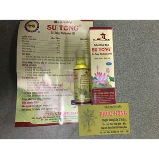 Dầu xoa bóp SuTong_50ml