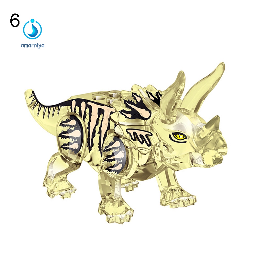 Đồ chơi mô hình khủng long 3D trong suốt dành cho trẻ em