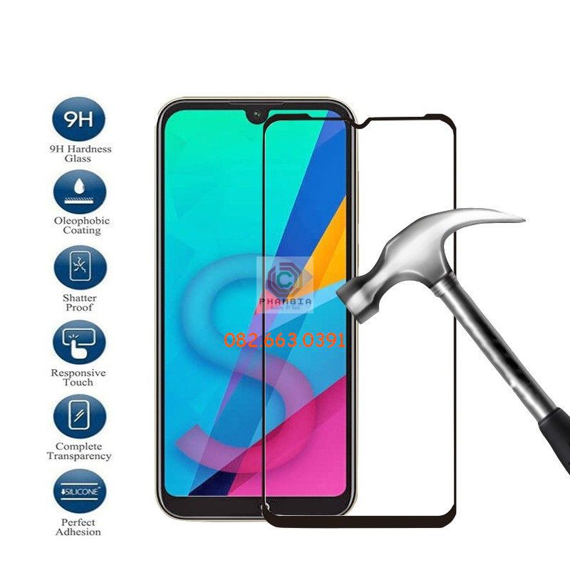 Kính cường lực Huawei Y5 2019/y6 pro 2019 /y7 pro 2019  full màn hình, full keo, siêu chuẩn