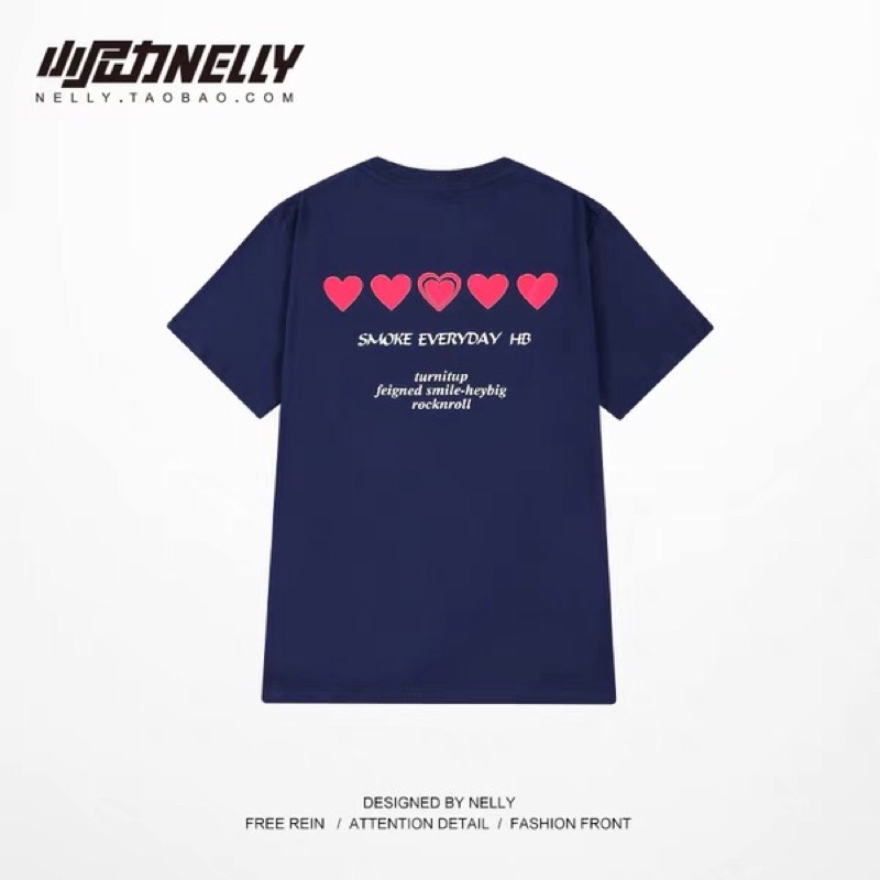 Áo phông nelly heybig sale (có sẵn) asl turnitup