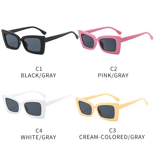 Kính mát nữ, kiếng râm nữ mắt mèo thời trang nhiều màu chống tia uv400 có hộp | BigBuy360 - bigbuy360.vn