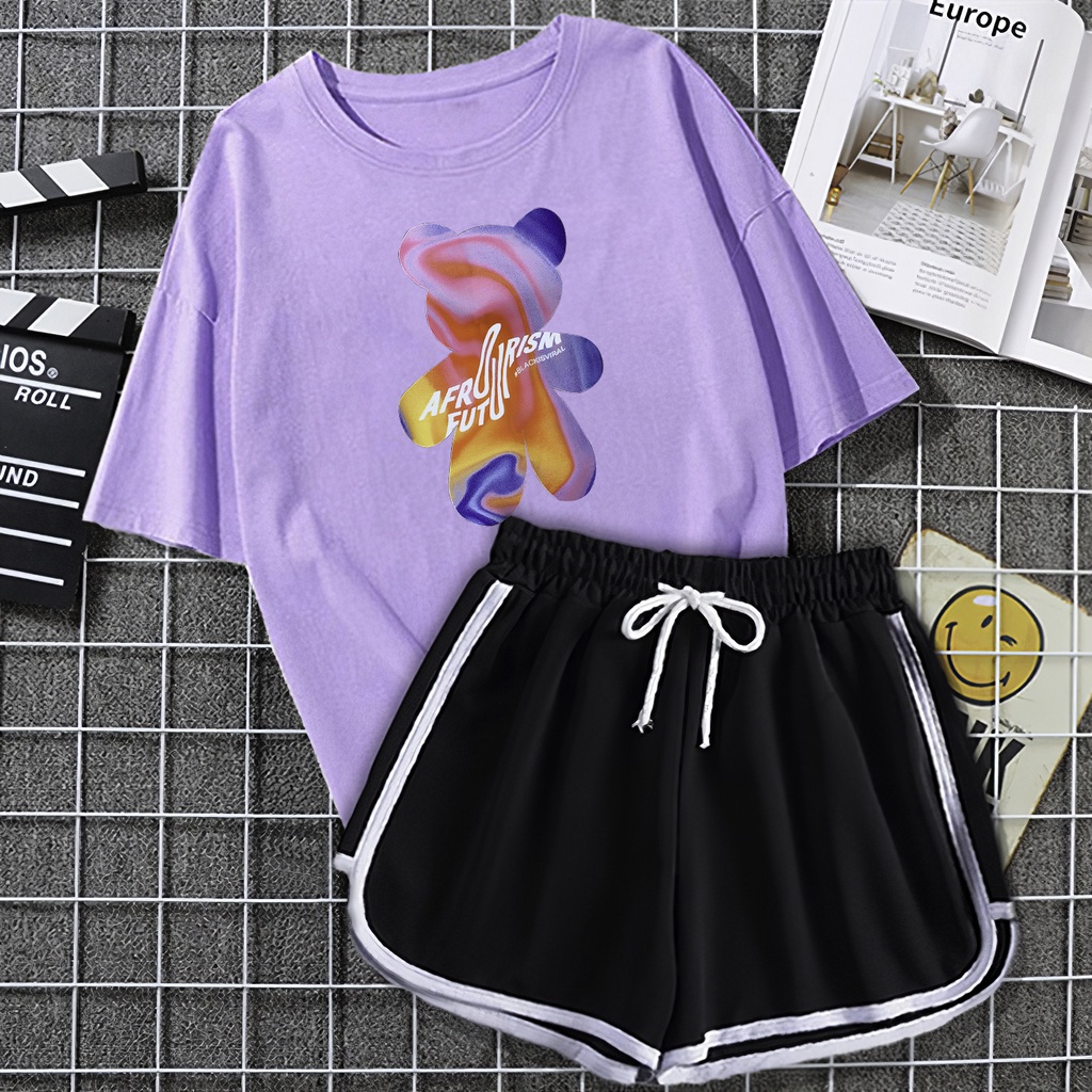 Sét bộ dễ thương in hình cực cute 06