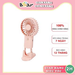 Quạt tích điện mini gấp gọn cầm tay remax bếp nhà bear rl-fn33