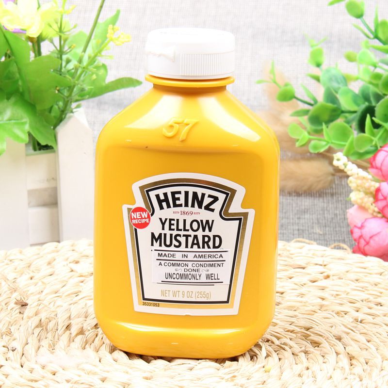 Mù tạt vàng Heinz Yellow Mustard chai 255gr