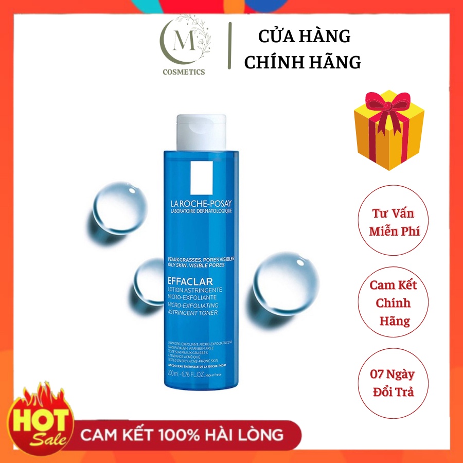 Toner La Roche Posay Effeclar cho da dầu mụn 200ml