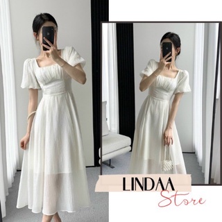 Đầm dự tiệc nhún ngực snow dress