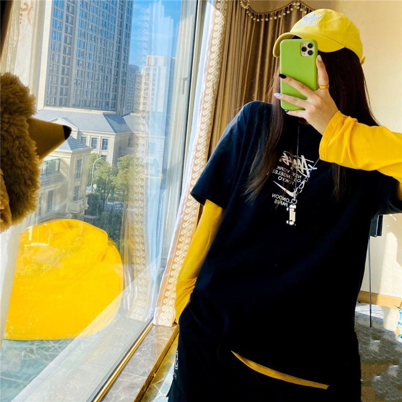 Áo thun 902# ngắn tay in chữ Stussy thời trang