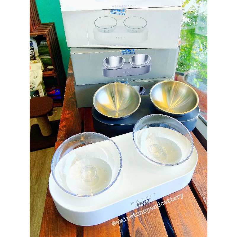 Bát ăn Petkit Nano kháng khuẩn chống kiến cho chó mèo