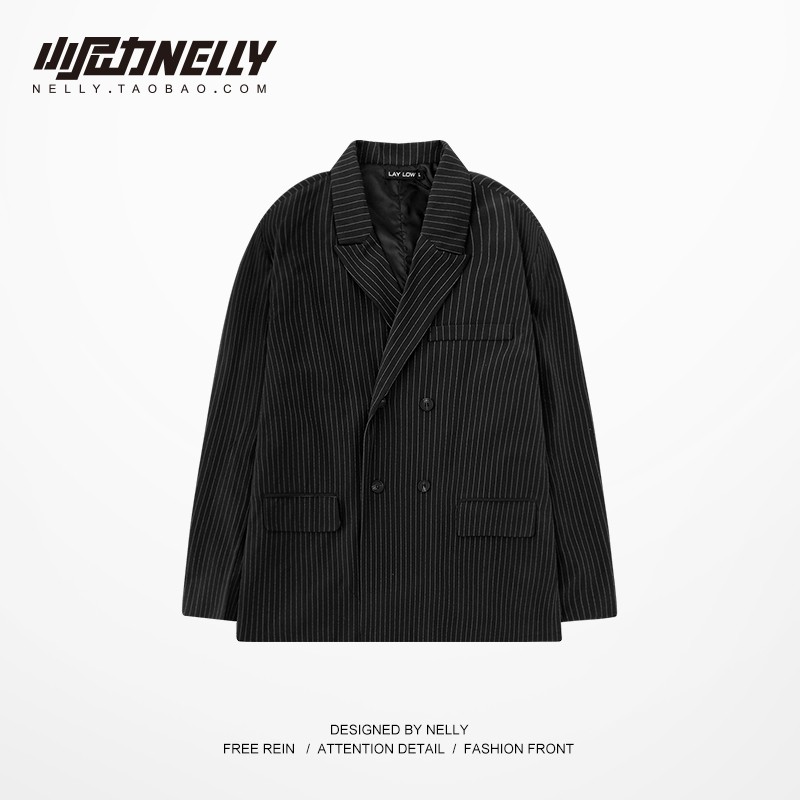 Áo khoác blazer nelly in hình nam nữ unisex form rộng kozoda AN269 | BigBuy360 - bigbuy360.vn