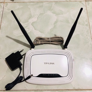 Bộ phát wifi 2 râu Tp-Link WR841N tốc độ 300Mbps hàng QUA SỬ DỤNG, ngoại hình ĐẸP, Tặng 1 cáp LAN