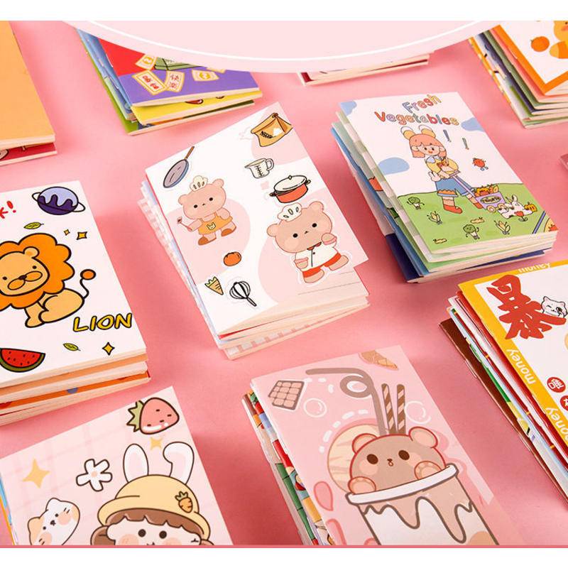 ⭐ iLado ⭐  sổ tay tài khoản tay sáng tạo dễ thương vở kẻ ngang sổ ghi chép notebook sổ ghi chú mini tập vở sổ ghi chép sổ tay ghi chép vở lò xo kẻ ngang sổ lò xo kẻ ngang marker học văn phòng phẩm