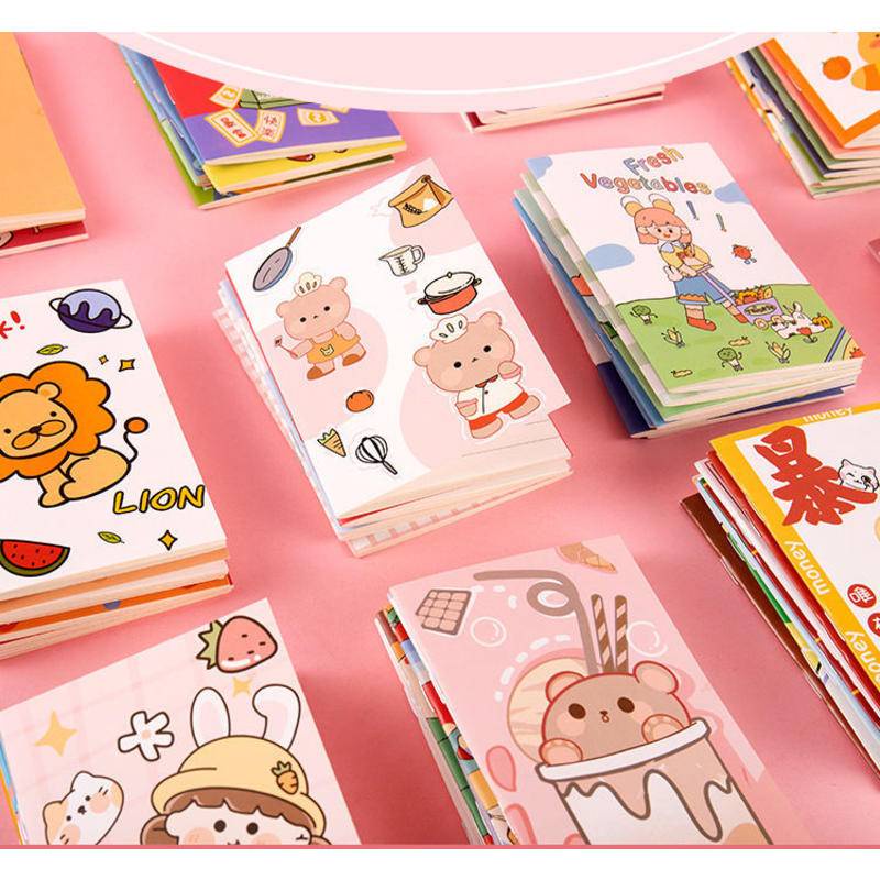 ⭐ iLado ⭐  sổ tay tài khoản tay sáng tạo dễ thương vở kẻ ngang sổ ghi chép notebook sổ ghi chú mini tập vở sổ ghi chép sổ tay ghi chép vở lò xo kẻ ngang sổ lò xo kẻ ngang marker học văn phòng phẩm